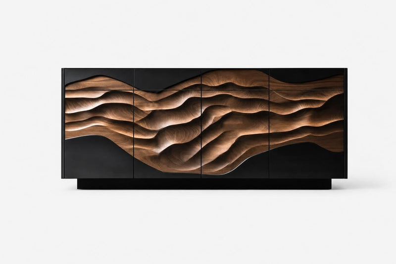 The Dresden Walnut Corner Cabinet