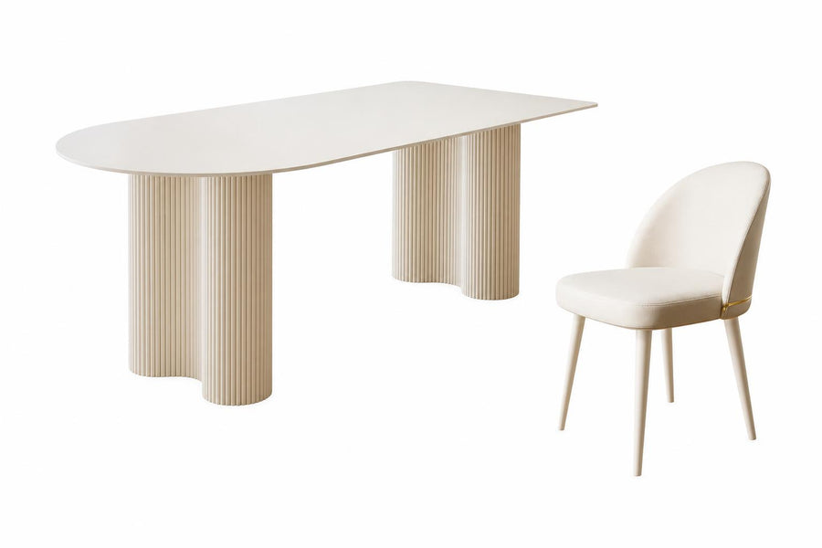 The Belmont Walnut Corner Dining Table